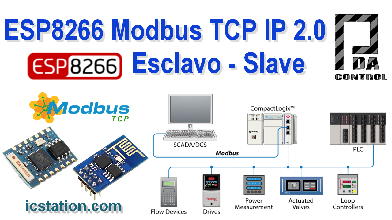 Actualizacion ESP8266  Industrial Modbus TCP IP   V2.0
