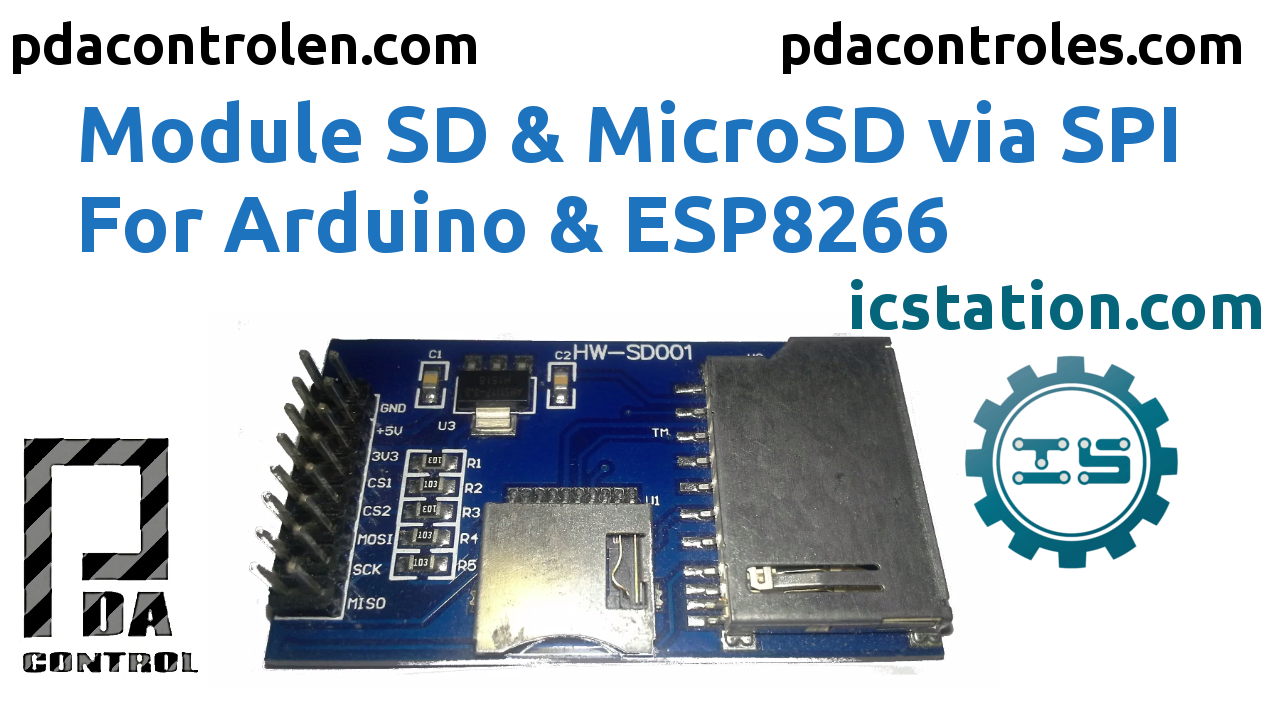Pruebas Modulo SPI para SD / Micro SD con Arduino & ESP8266