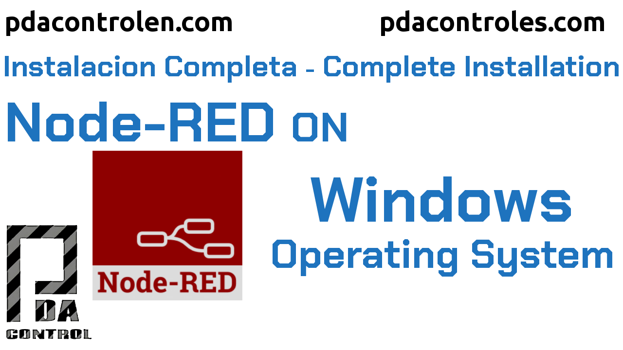 Instalación Node-RED en Windows